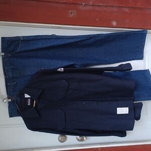 Bulwark Fire Resistant Shirt (XL) and Jeans (46x30). Never worn
